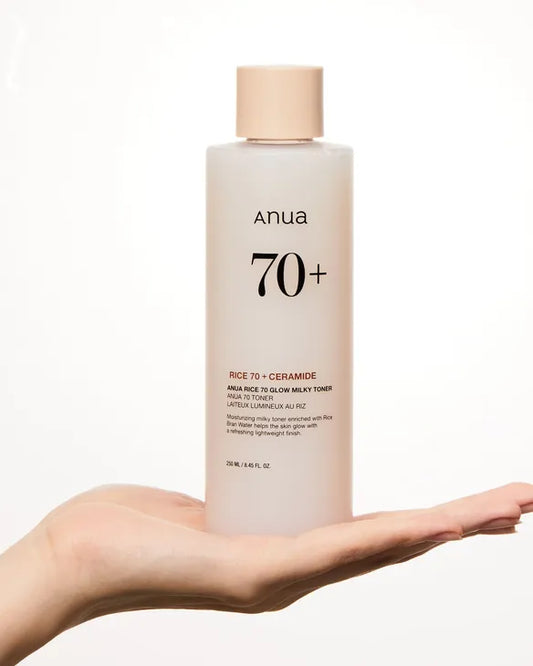 Anua Rice 70 Glow Milky Toner 250 ml - K-Beauty Boutique