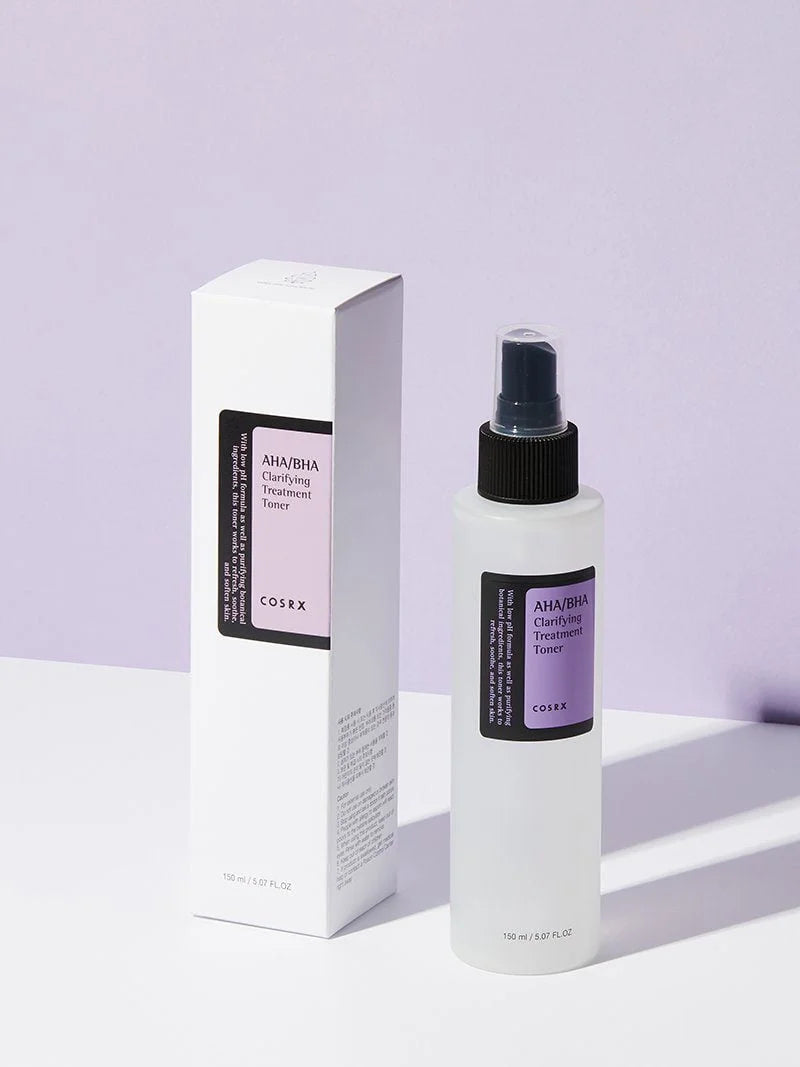 COSRX AHA/BHA Clarifying Treatment Toner – Gentle Exfoliation 150 ml - K-Beauty Boutique
