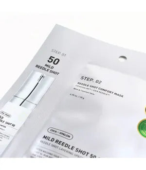 VT Cosmetics Mild Reedle Shot 50 2-Step Mask - K-Beauty Boutique