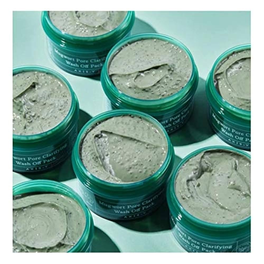 AXIS-Y Mugwort Pore Clarifying Wash Off Pack 100 ml - K-Beauty Boutique