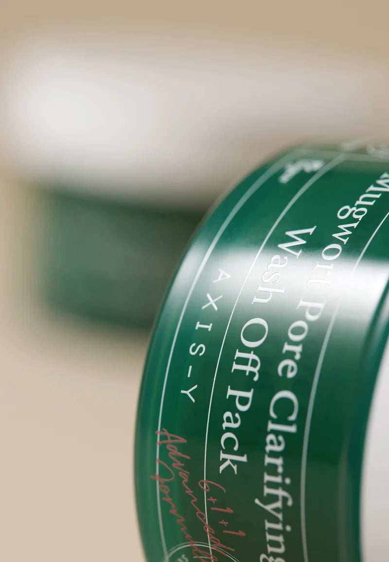 AXIS-Y Mugwort Pore Clarifying Wash Off Pack 100 ml - K-Beauty Boutique