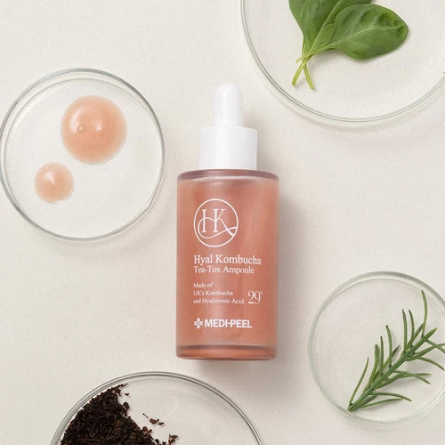 MEDI-PEEL Hyal Kombucha Tea-Tox Ampoule 50 ml - K-Beauty Boutique