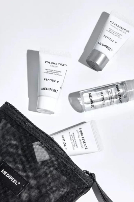MEDI-PEEL Peptide 9 Aqua Essence Trial Kit – Lifting Care - K-Beauty Boutique