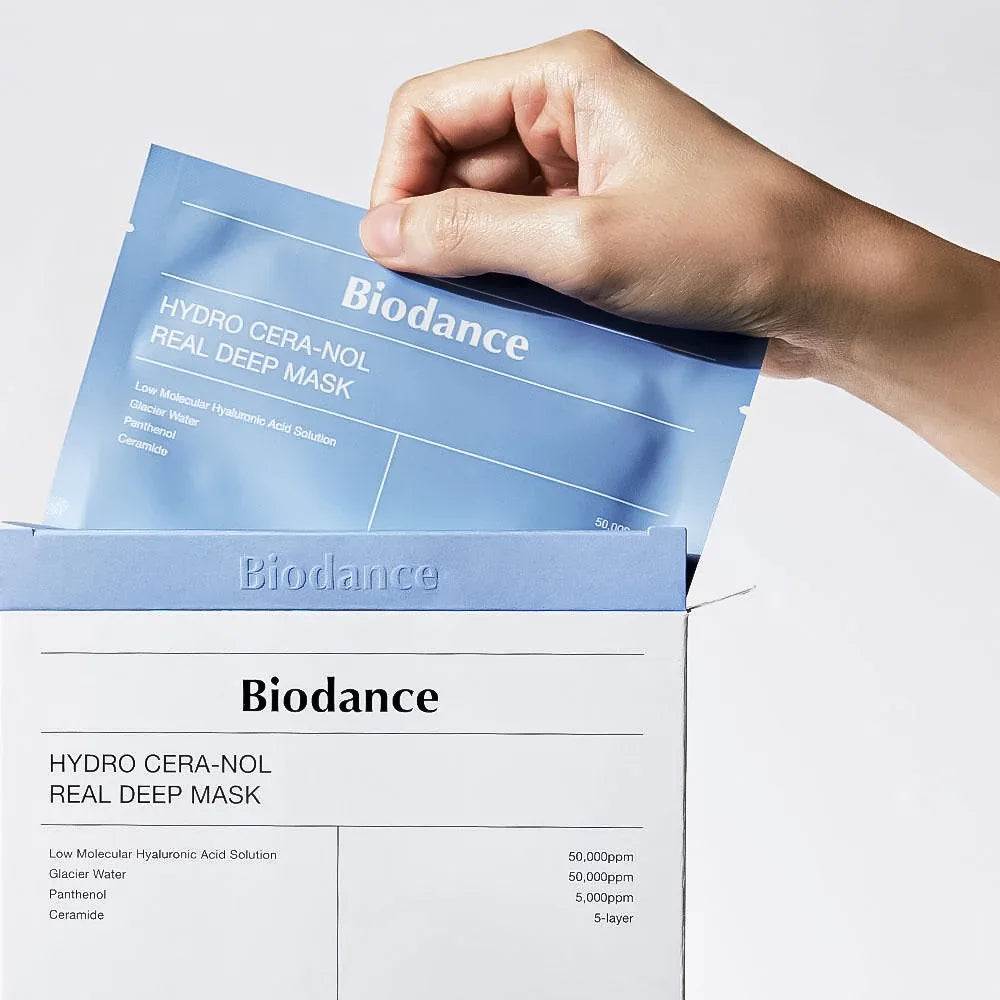 BIODANCE Hydro Cera-nol Mask – Soothing & Hydrating Hydrogel - K-Beauty Boutique