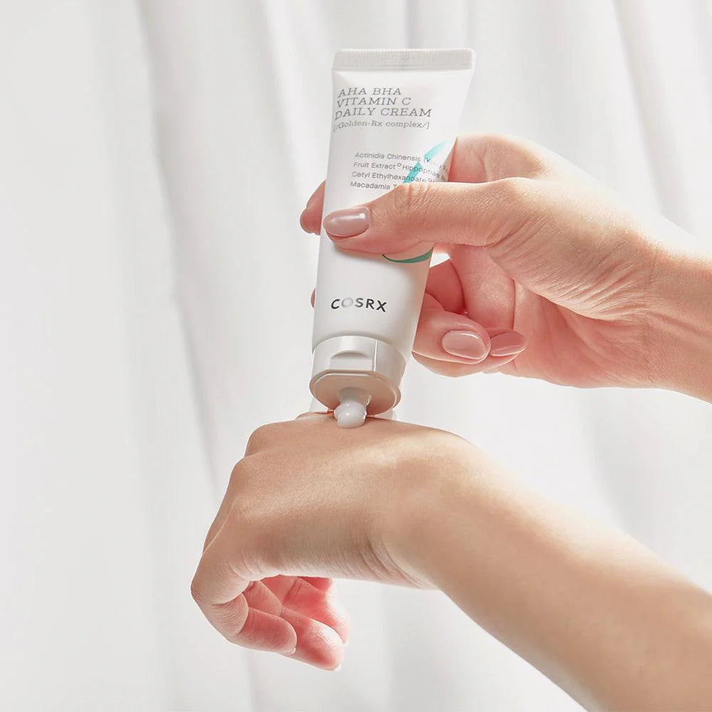 COSRX AHA BHA Vitamin C Daily Cream – Brightening Care 50 ml - K-Beauty Boutique