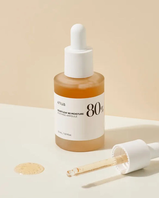 ANUA Heartleaf 80% Soothing Ampoule 30 ml - K-Beauty Boutique
