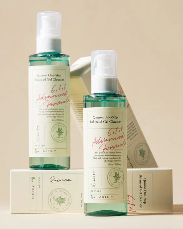 AXIS-Y Quinoa One Step Balanced Gel Cleanser 180 ml - K-Beauty Boutique