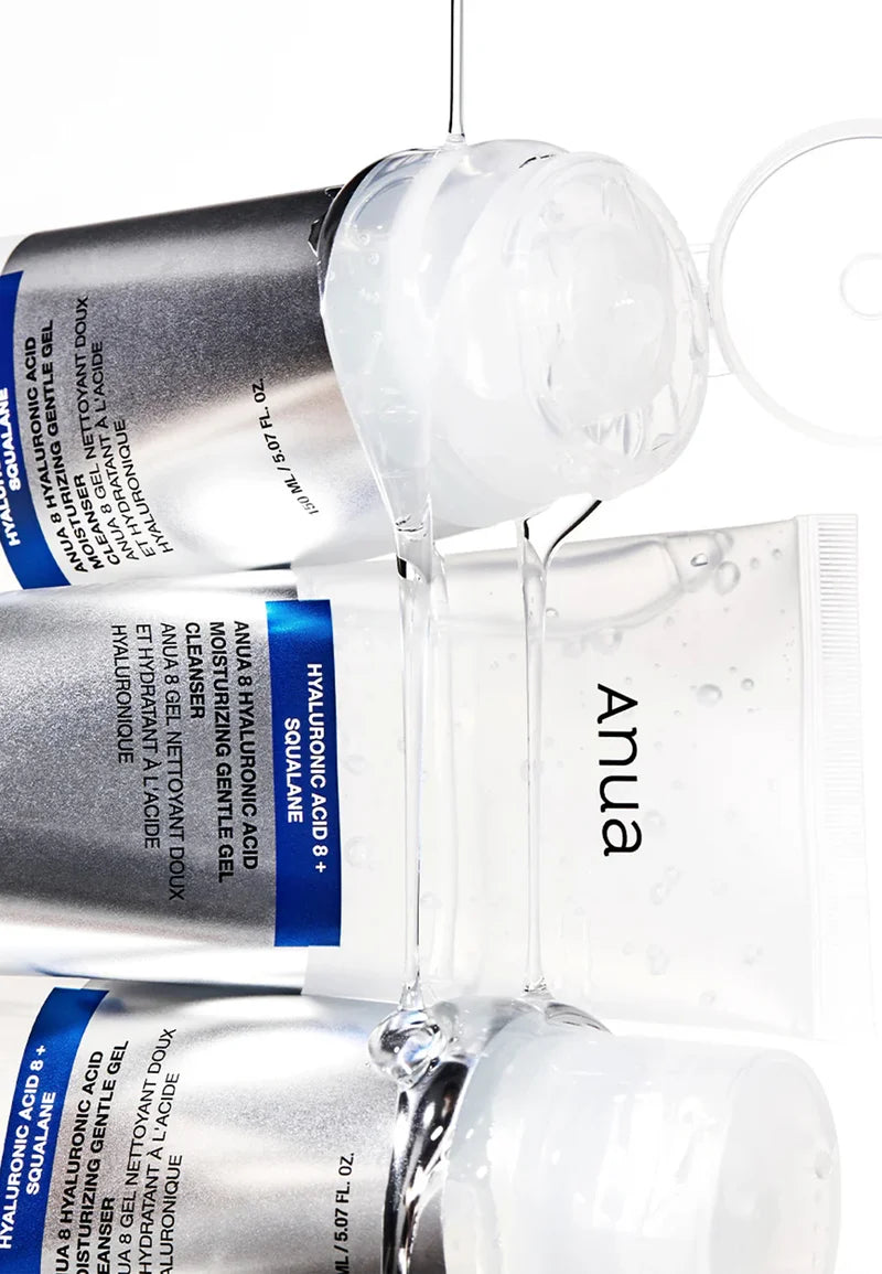 ANUA 8 Hyaluronic Acid Moisturizing Gentle Gel Cleanser 150 ml - K-Beauty Boutique