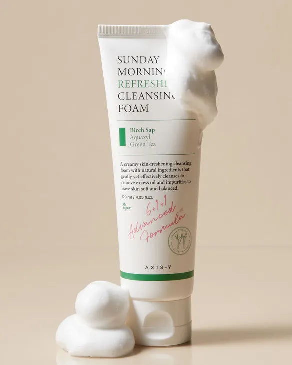 AXIS-Y Sunday Morning Refreshing Cleansing Foam 120 ml - K-Beauty Boutique