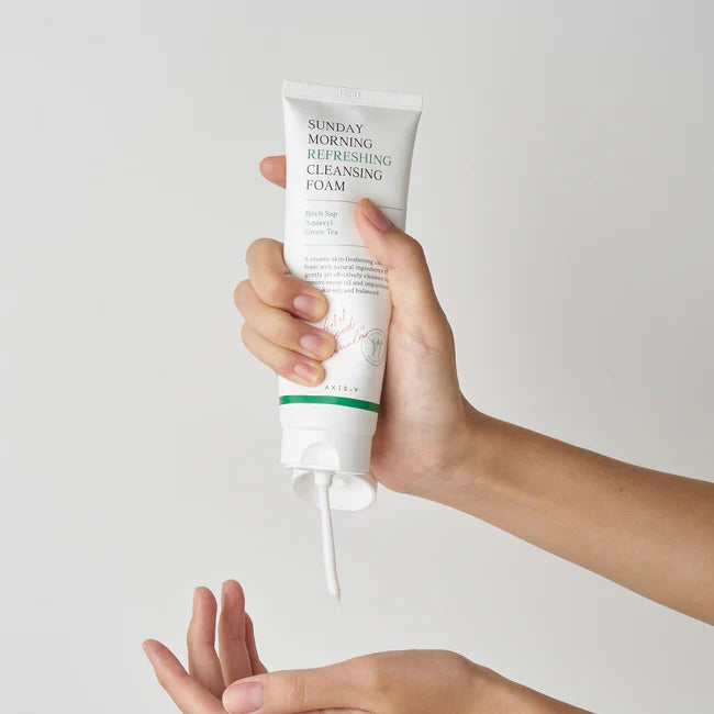 AXIS-Y Sunday Morning Refreshing Cleansing Foam 120 ml - K-Beauty Boutique