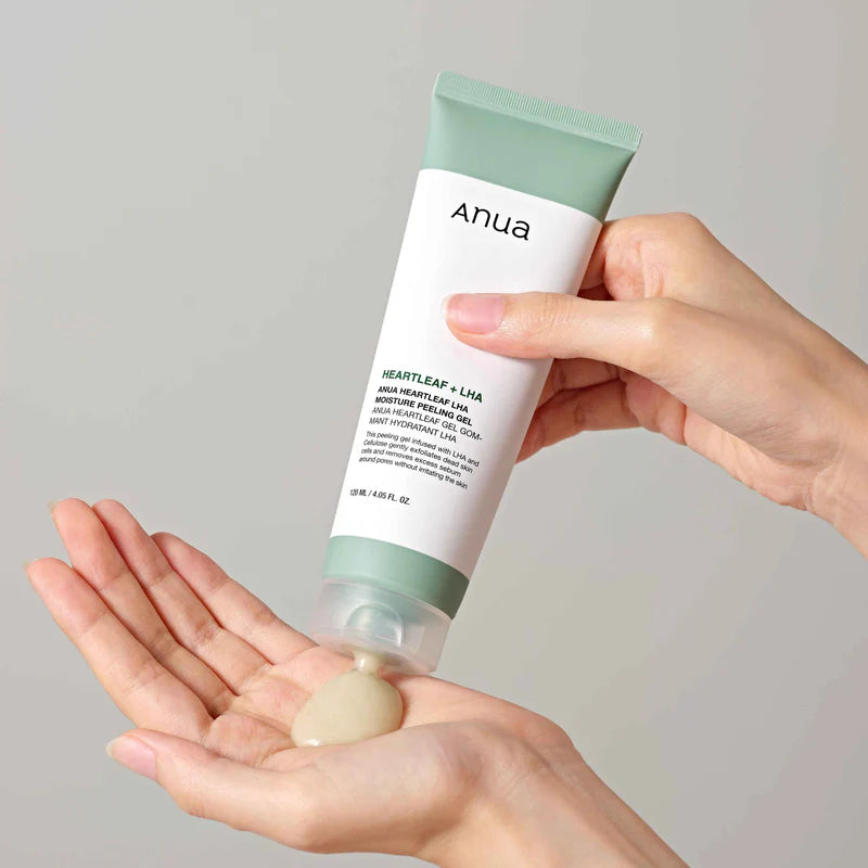 Anua Heartleaf LHA Moisture Peeling Gel – Gentle Exfoliation 120ml - K-Beauty Boutique