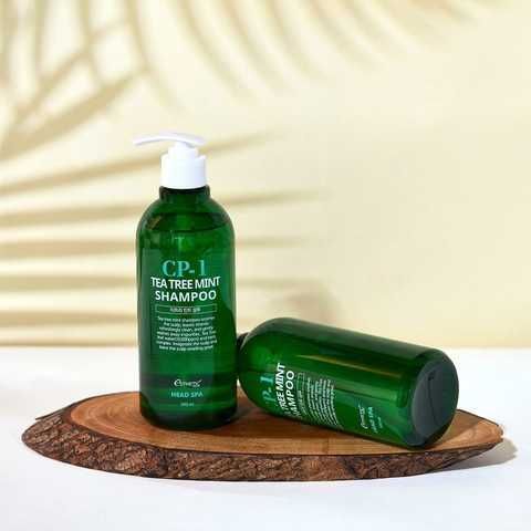 Esthetic House CP-1 Tea Tree Mint Shampoo – Soothing & Refreshing Scalp Care 500ml - K-Beauty Boutique
