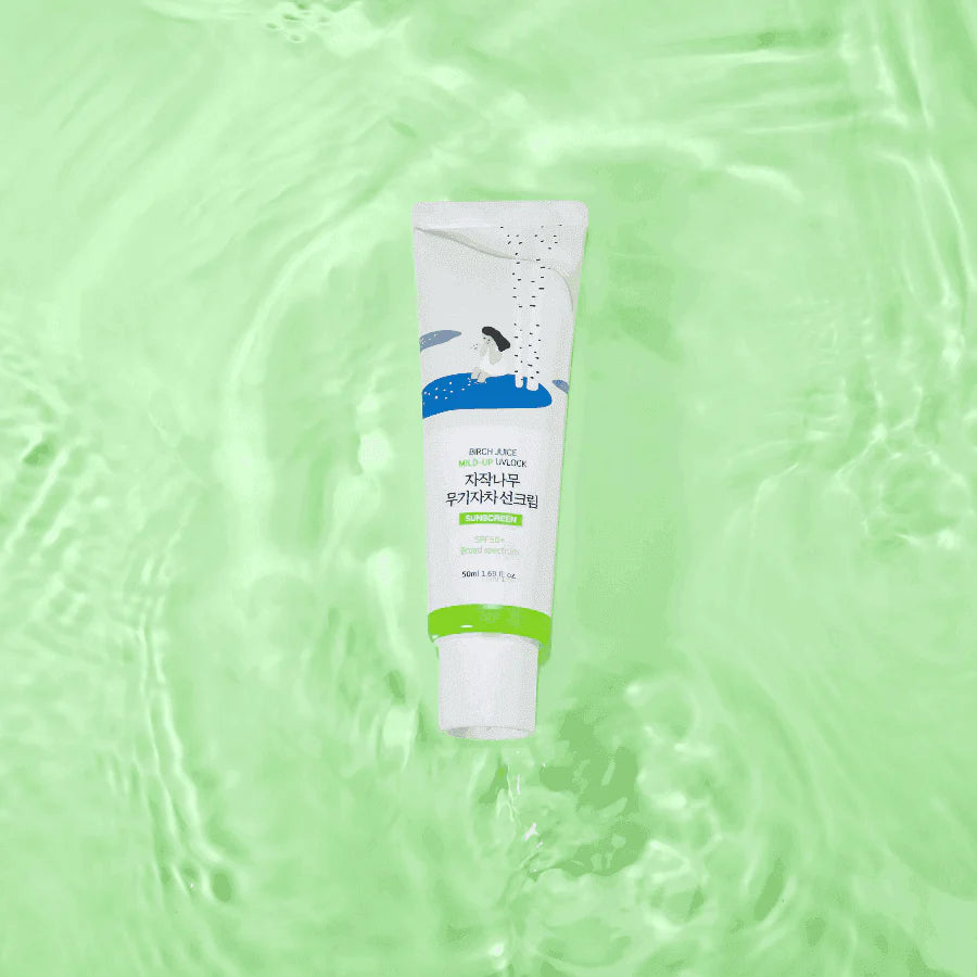 ROUND LAB Birch Juice Moisturizing Mild-Up Sunscreen SPF50+ PA++++ 50 ml - K-Beauty Boutique