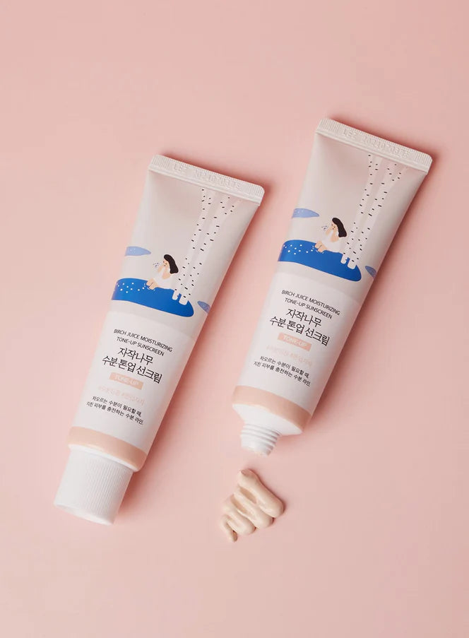 ROUND LAB Birch Juice Moisturizing Tone-Up Sunscreen SPF50+ PA++++ 50 ml - K-Beauty Boutique