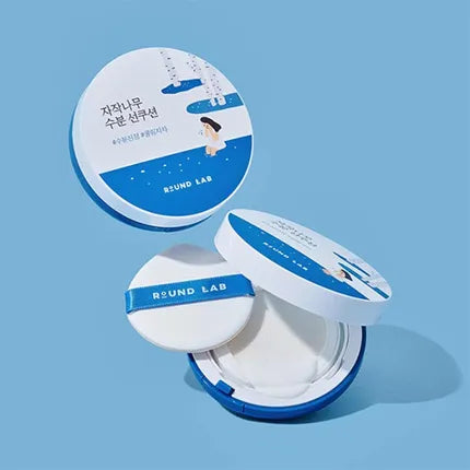 ROUND LAB Birch Juice Moisturizing Sun Cushion - K-Beauty Boutique