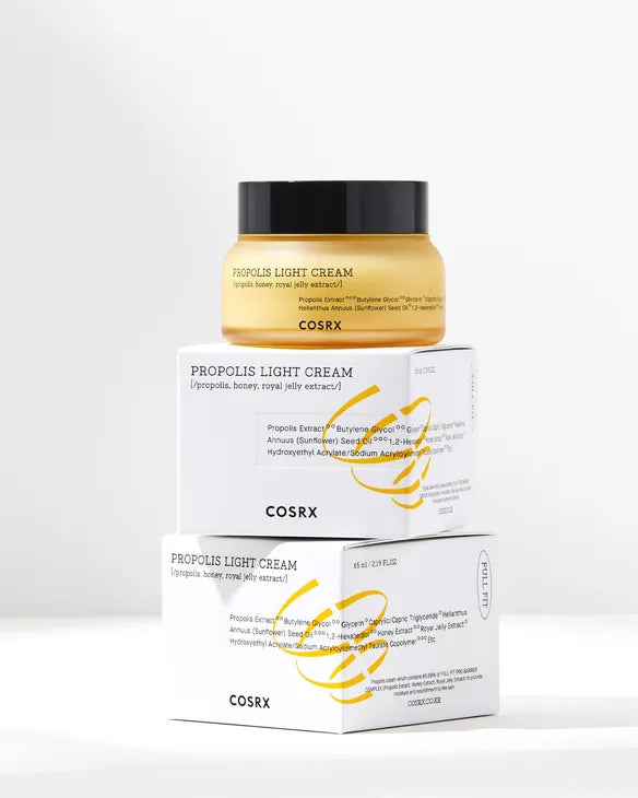 COSRX Propolis Light Cream – Nourishing & Regenerating Care 65ml - K-Beauty Boutique