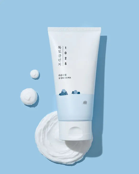 Round Lab 1025 Dokdo Cleanser – Gentle Hydrating Foam for Sensitive Skin 150ml - K-Beauty Boutique