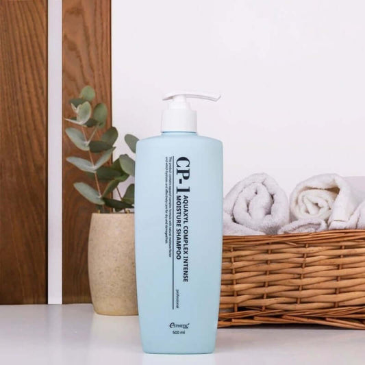 CP-1 Aquaxyl Complex Intense Moisture Shampoo – 3D Hydration & Shine 500ml - K-Beauty Boutique