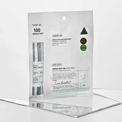 VT Cosmetics Cica Reedle 100 2-Step Strengthening Mask - K-Beauty Boutique