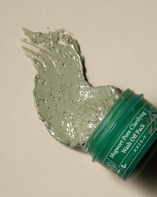 AXIS-Y Mugwort Pore Clarifying Wash Off Pack 100 ml - K-Beauty Boutique