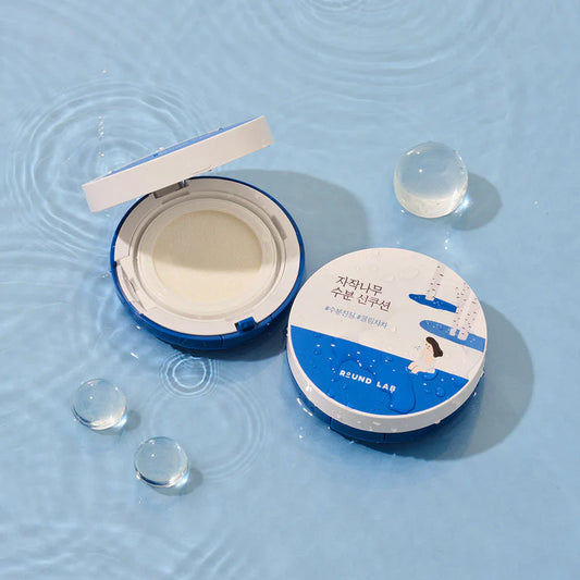 ROUND LAB Birch Juice Moisturizing Sun Cushion - K-Beauty Boutique
