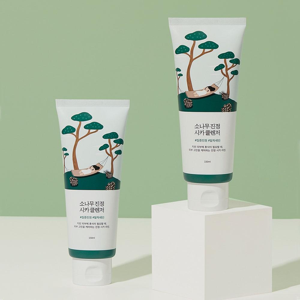 ROUND LAB Pine Calming Cica Cleanser - K-Beauty Boutique