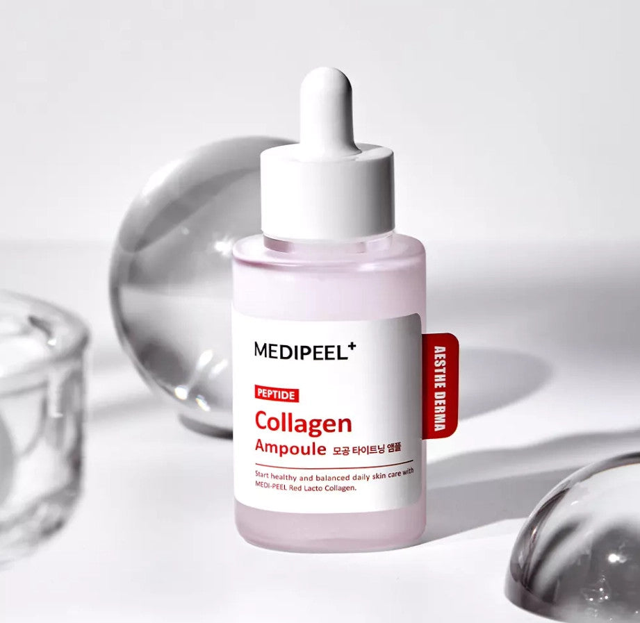 MEDI-PEEL Red Lacto Peptide Collagen Ampoule – Firming Care 50ml - K-Beauty Boutique